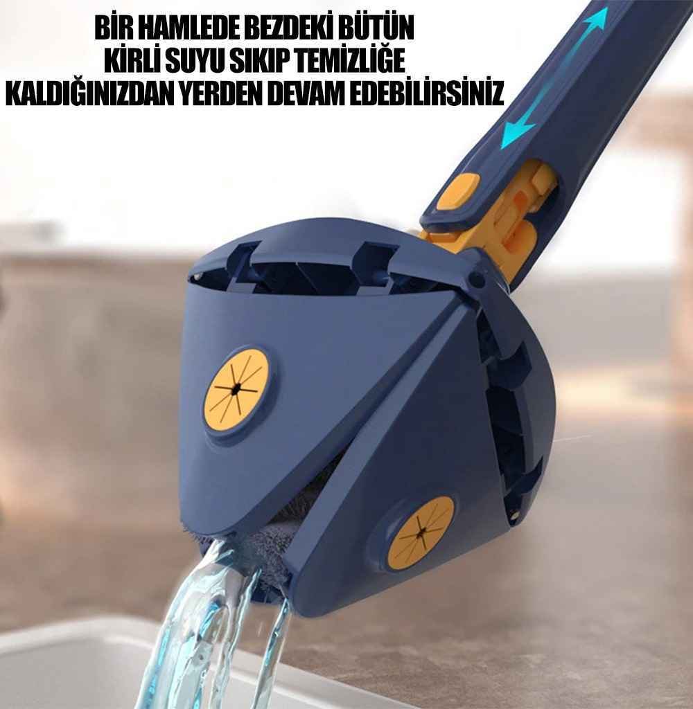 Sıkmalı Üçgen Mop 7