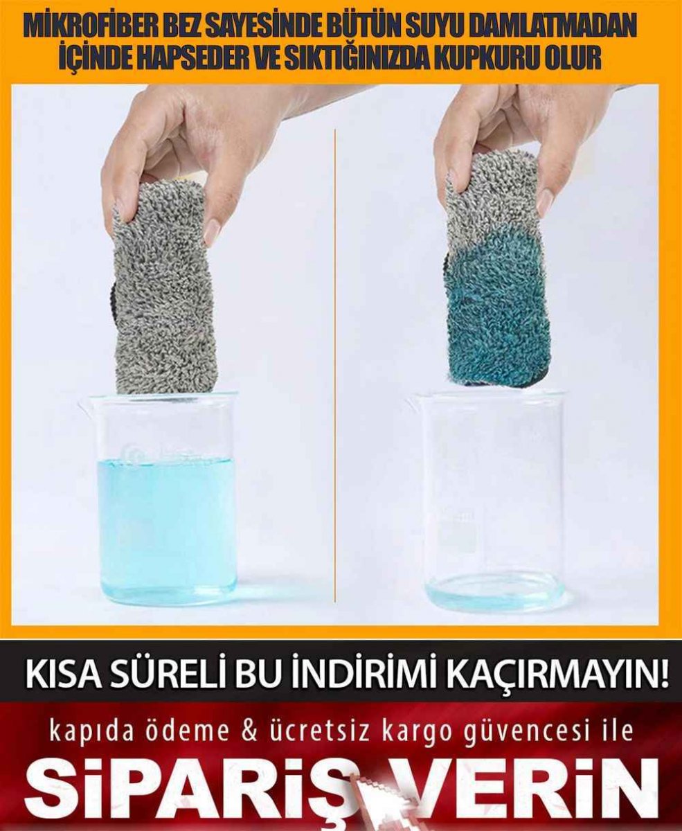 Sıkmalı Üçgen Mop 8
