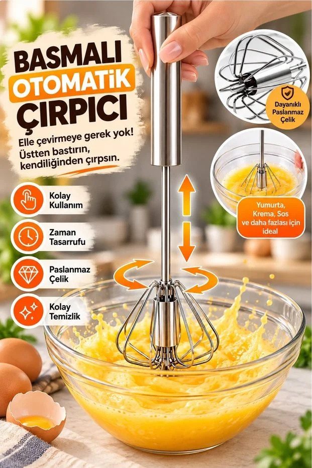 Otomatik Metal Çırpıcı 1