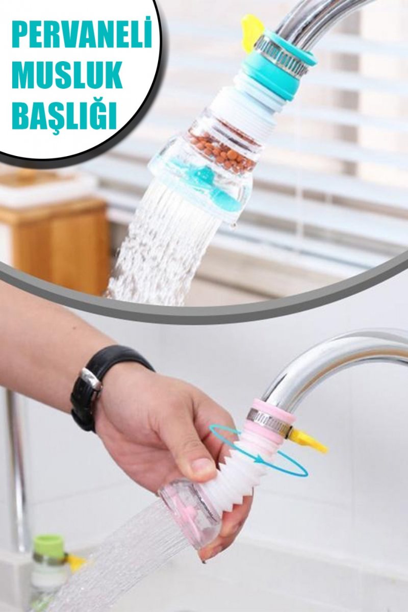 Pervaneli Musluk Başlığı 2