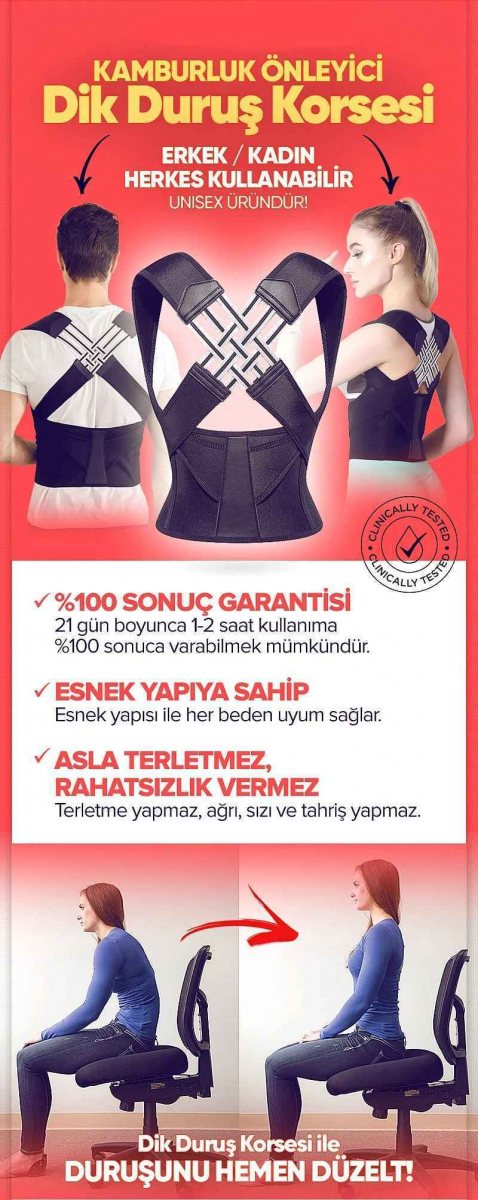 Dik Duruş Korsesi 3