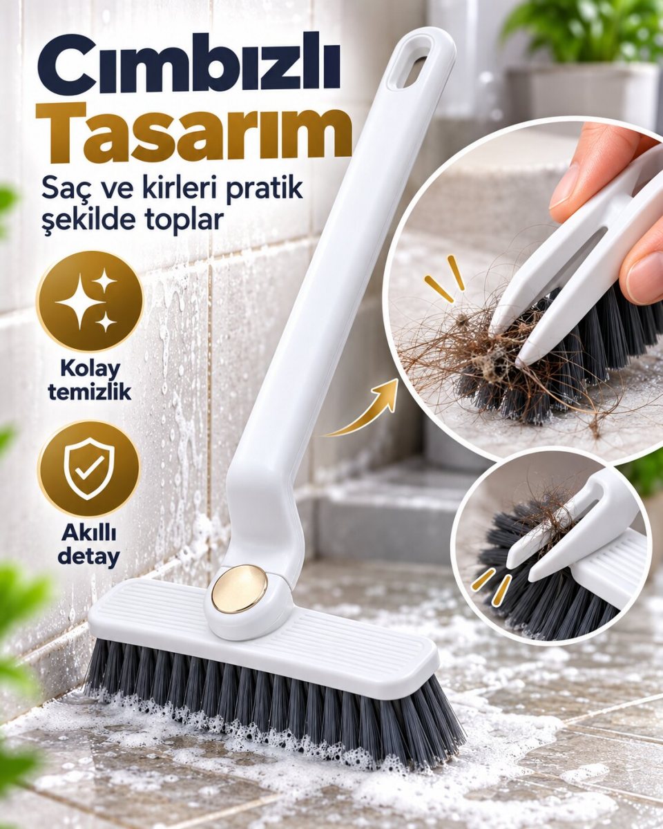 Cımbızlı Temizlik Fırçası 3