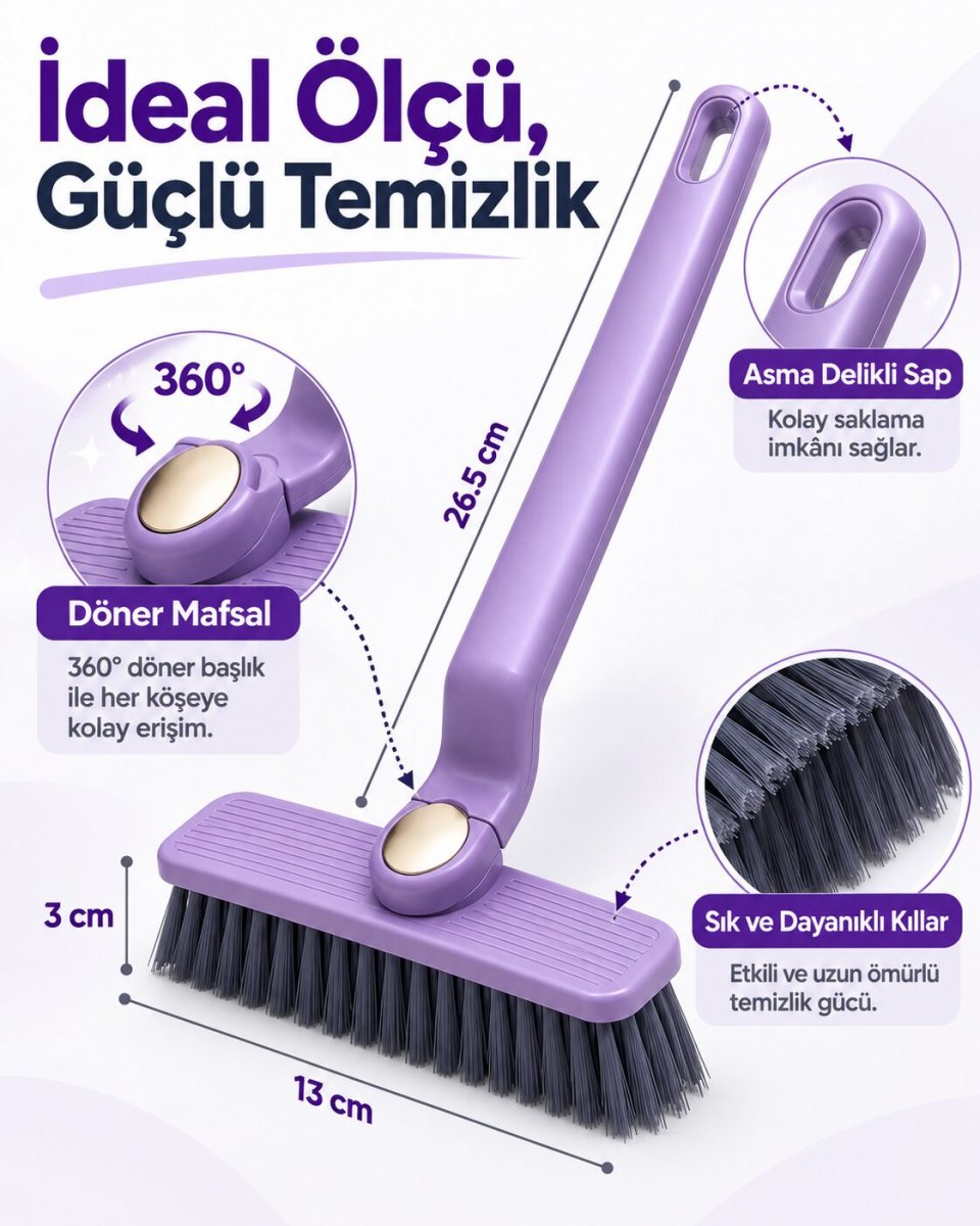 Cımbızlı Temizlik Fırçası 7