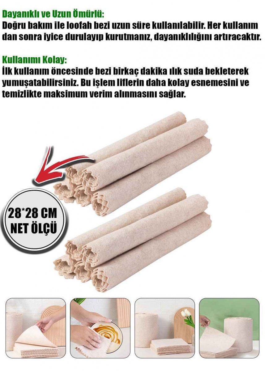 Kabak Lifi Temizlik Bezi 4