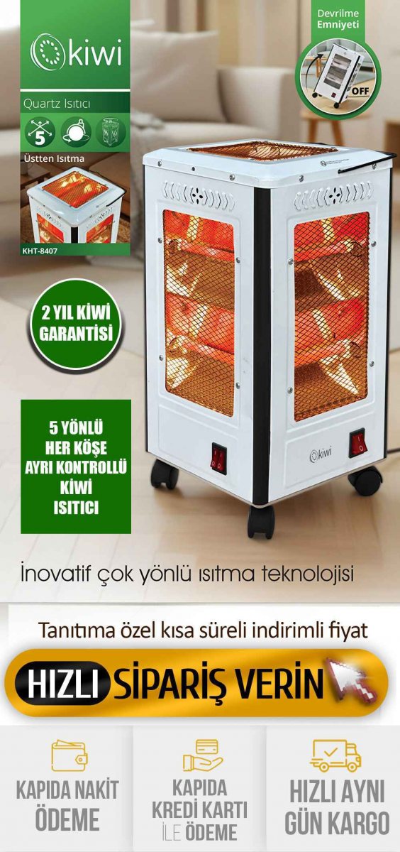 5 Yönlü Tasarruflu Isıtıcı 1