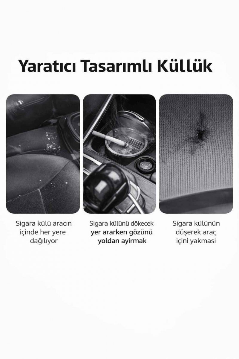 Hazneli Araç Küllük 7