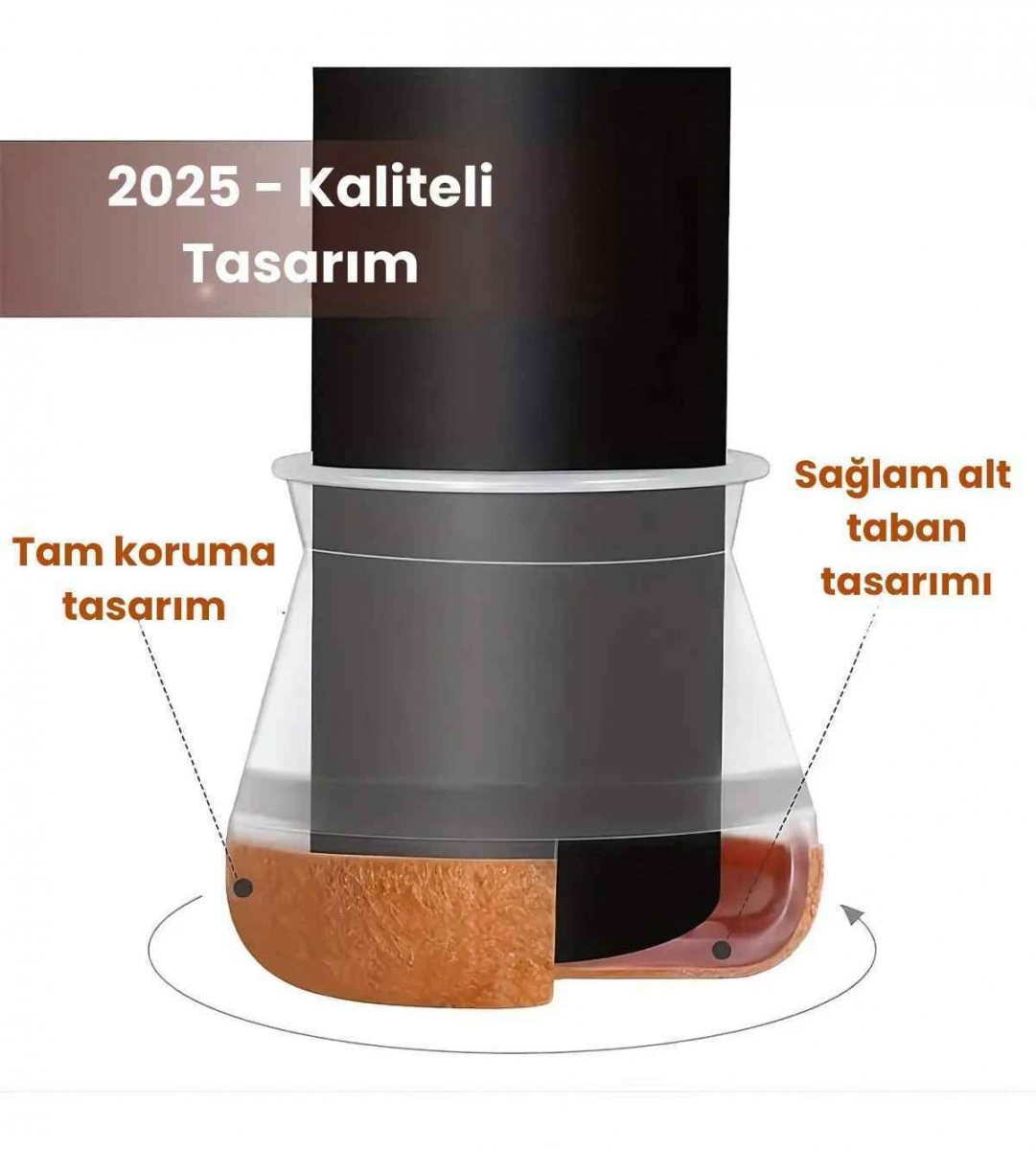4'lü Sandalye Ayak Koruyucu 2