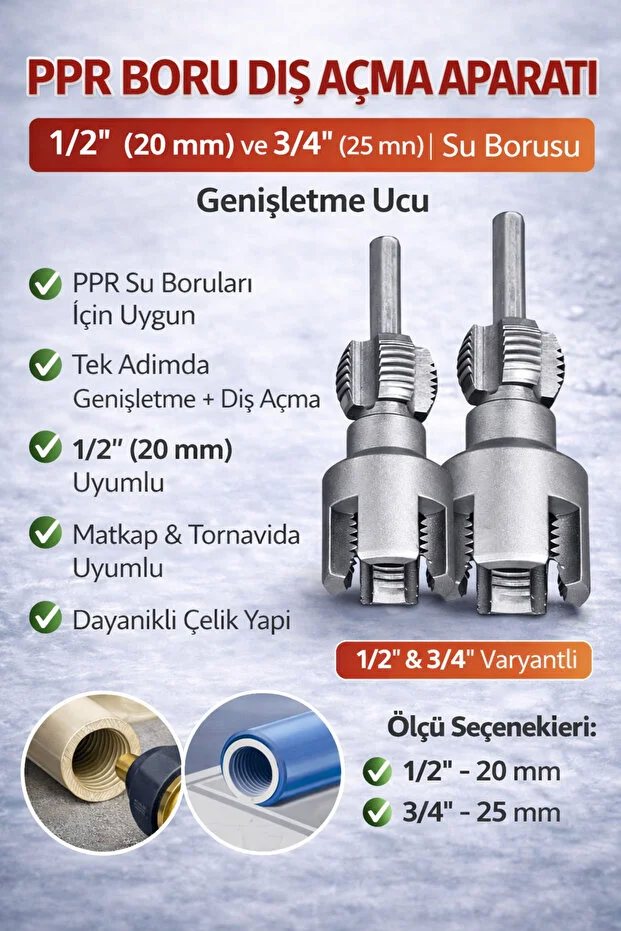 Boru Diş Açma Aparatı 1