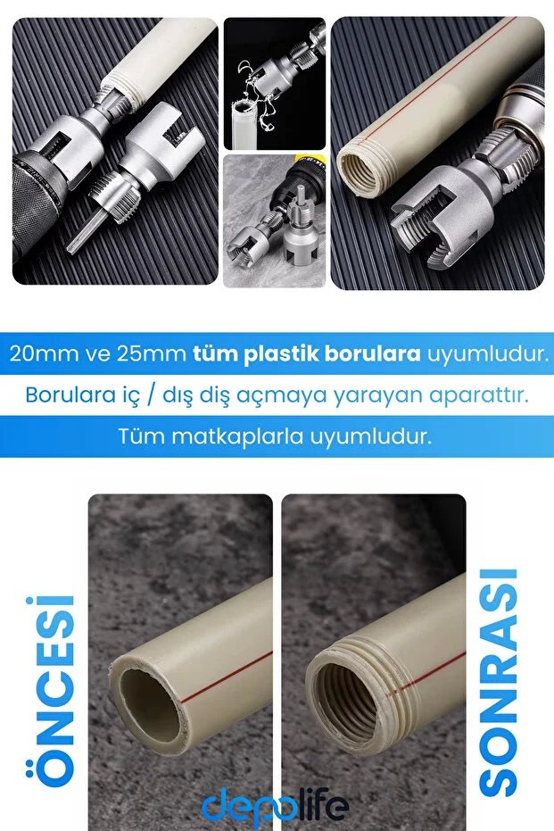 Boru Diş Açma Aparatı 5
