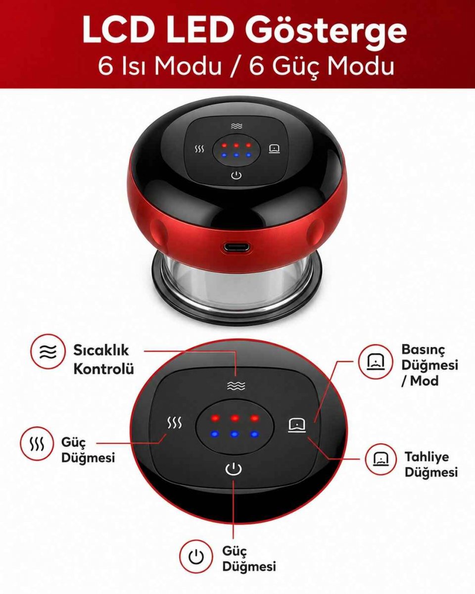 Elektronik Vakum ve Hacamat Aleti 5