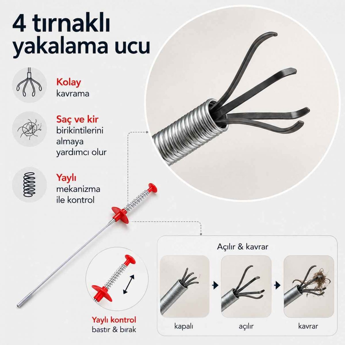 Lavabo Gider Açıcı Çubuk 5