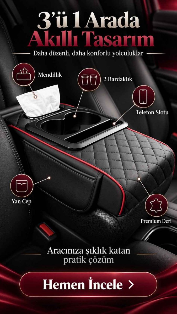 Premium Araç İçi Kolçak Organizer 5