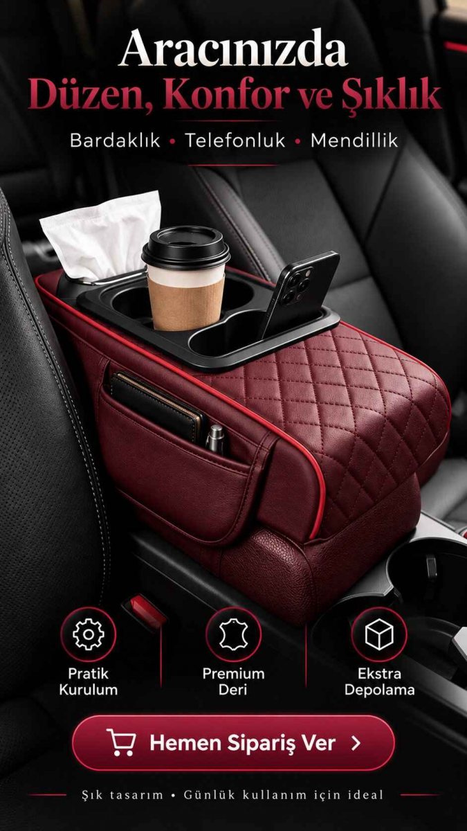 Premium Araç İçi Kolçak Organizer 6