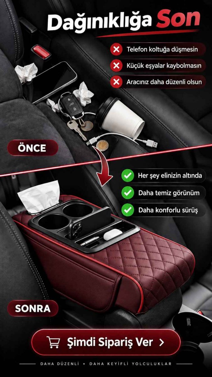 Premium Araç İçi Kolçak Organizer 7