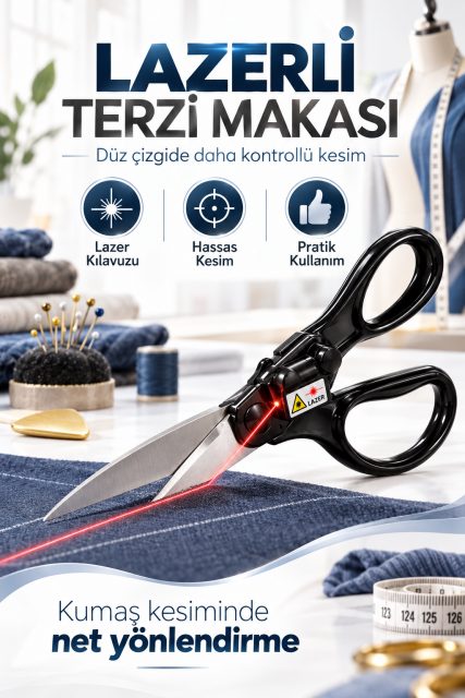 Lazerli Terzi Makas