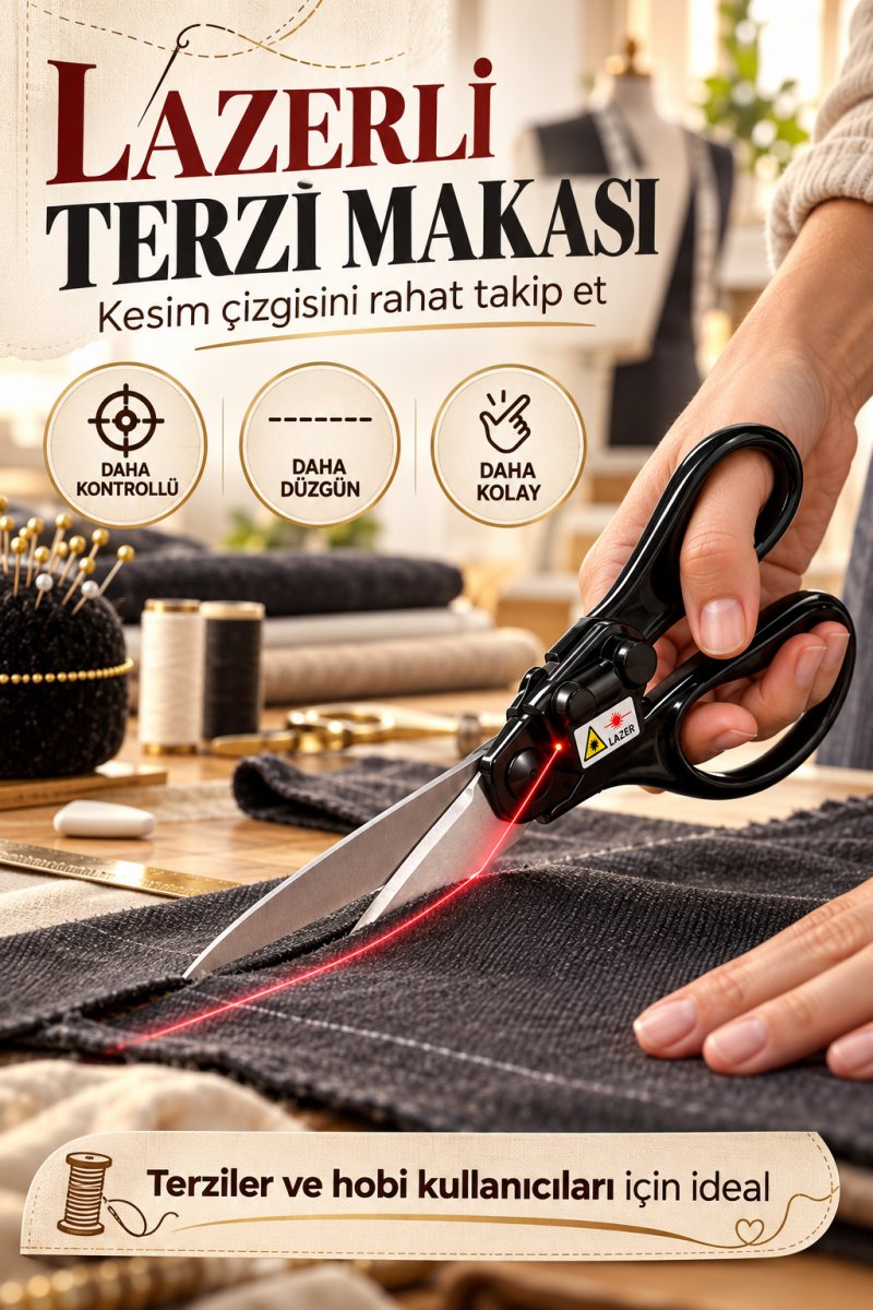 Lazerli Terzi Makas 2