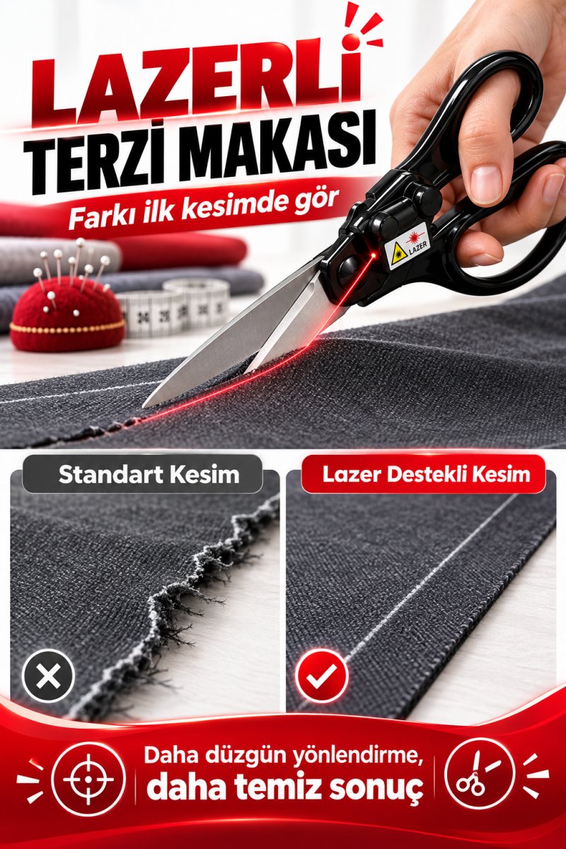 Lazerli Terzi Makas 4