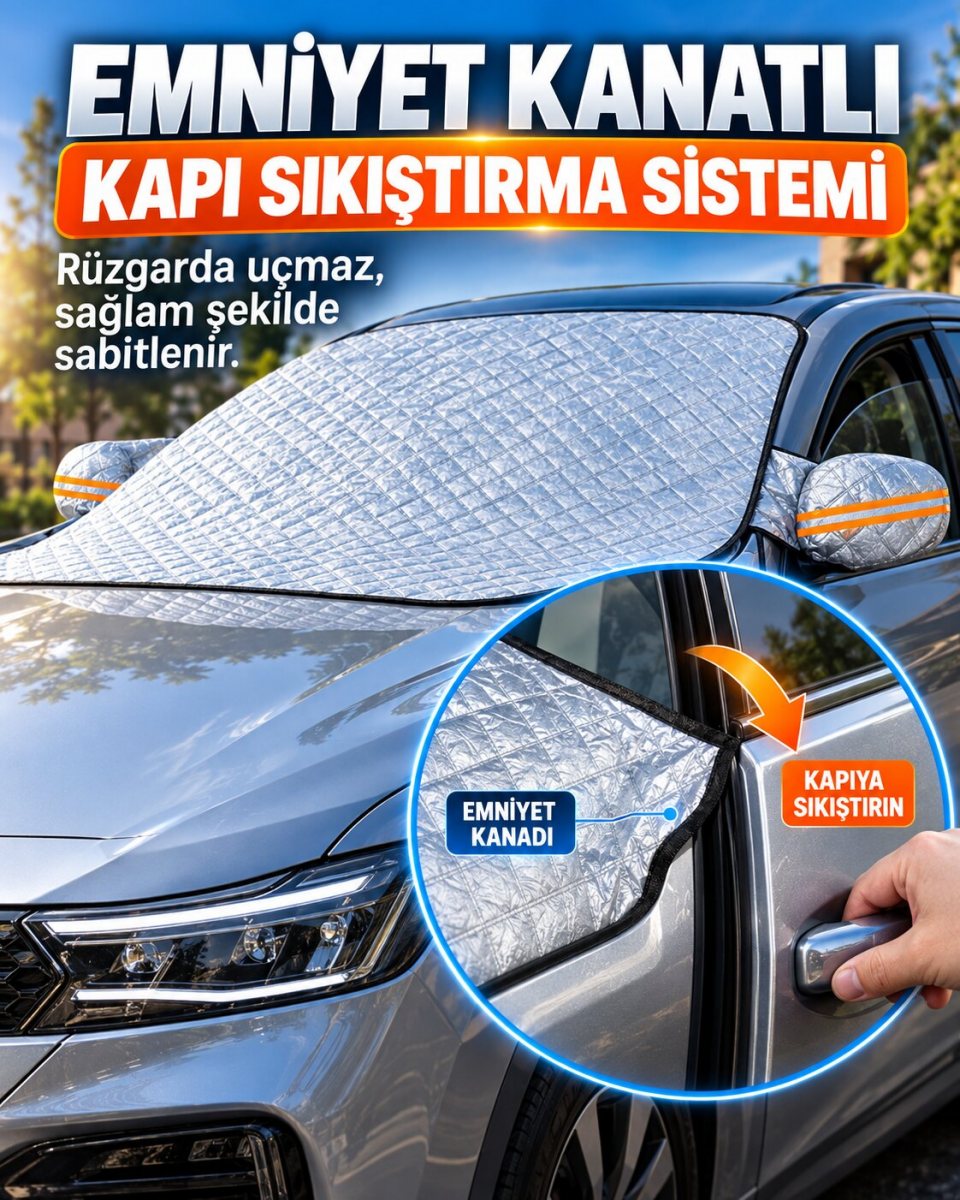 Araç Buz Önleyici Branda 5