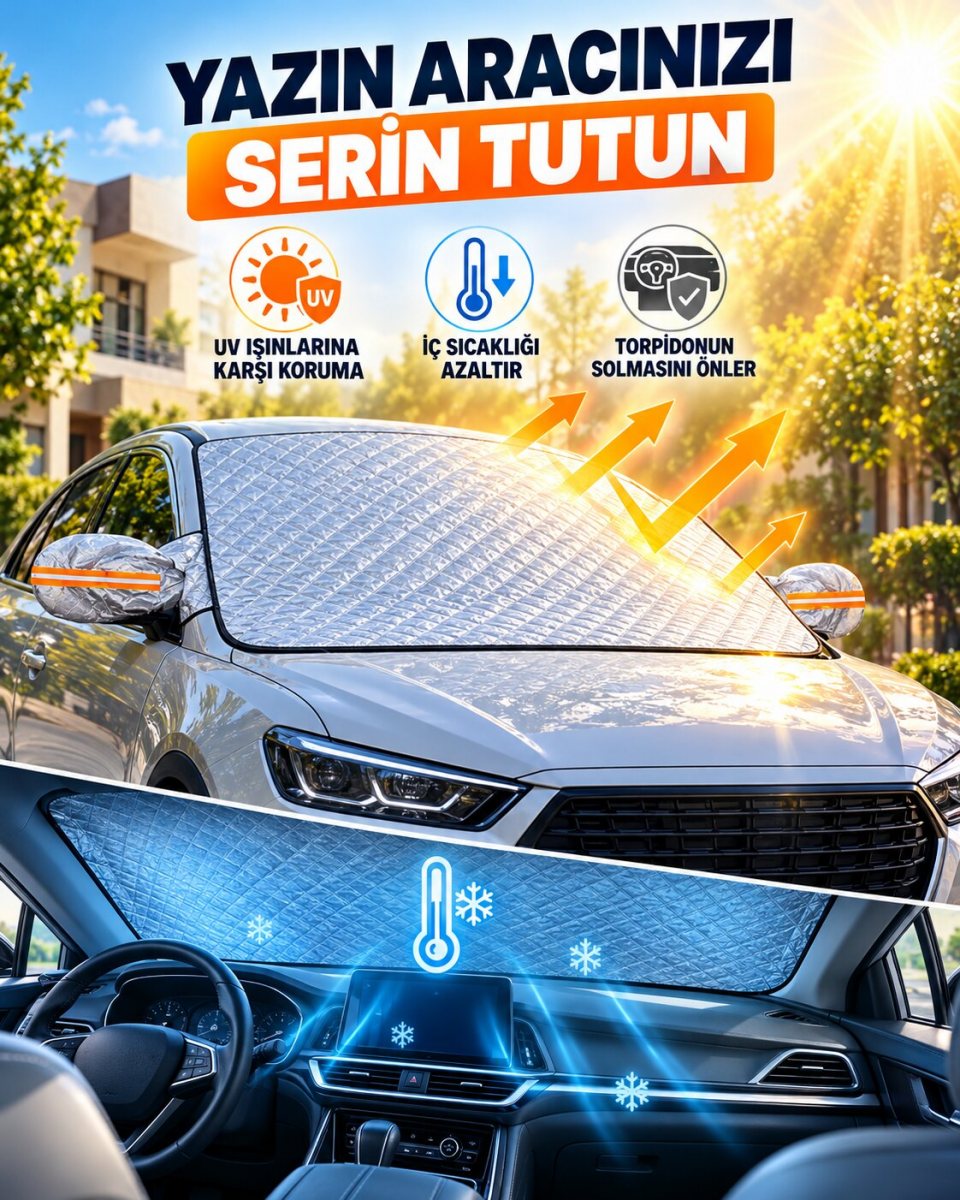 Araç Buz Önleyici Branda 6