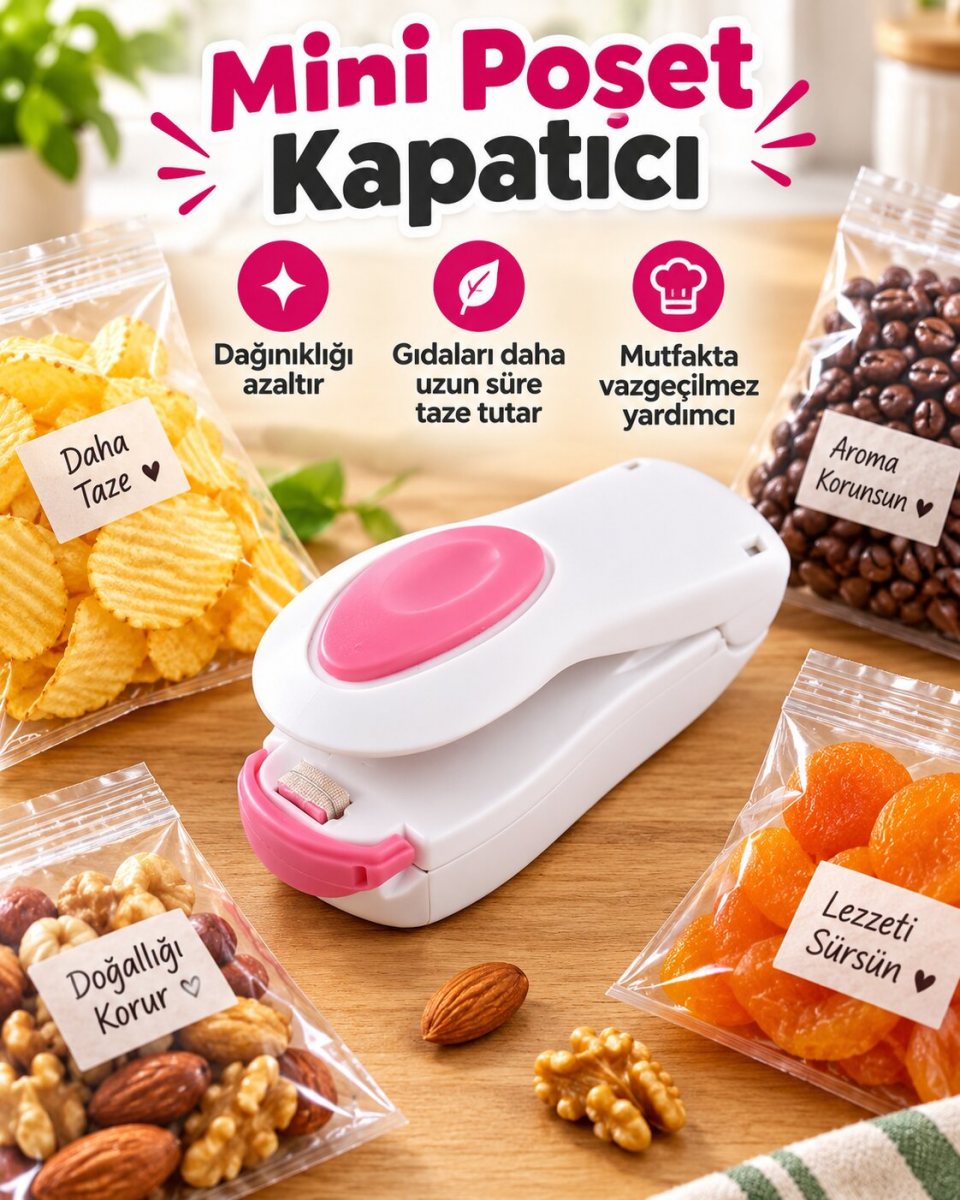 Mini Poşet Kapatıcı 1
