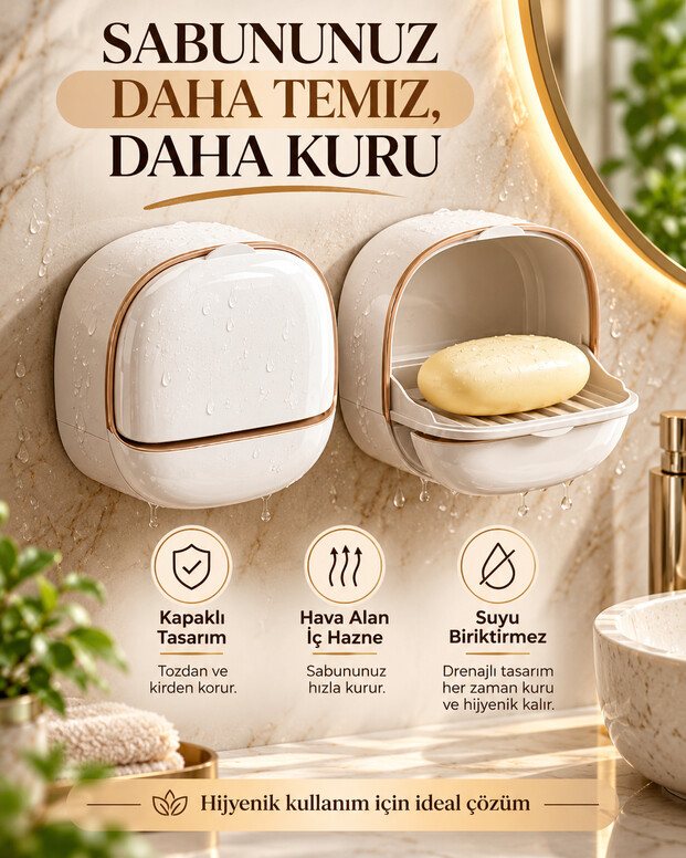 Kapaklı Sabunluk 3