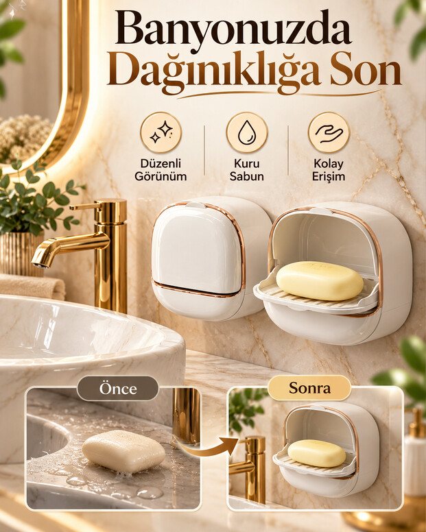 Kapaklı Sabunluk 4