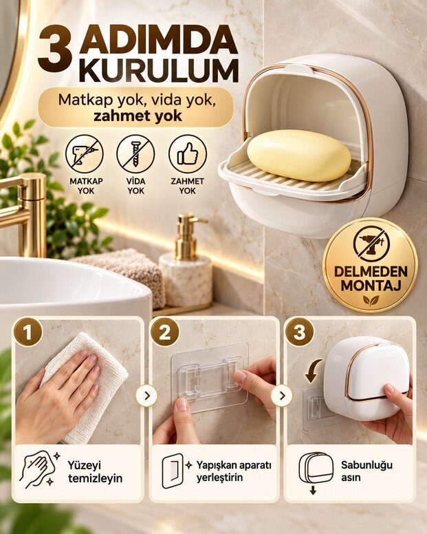Kapaklı Sabunluk 5