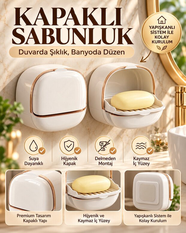 Kapaklı Sabunluk 7